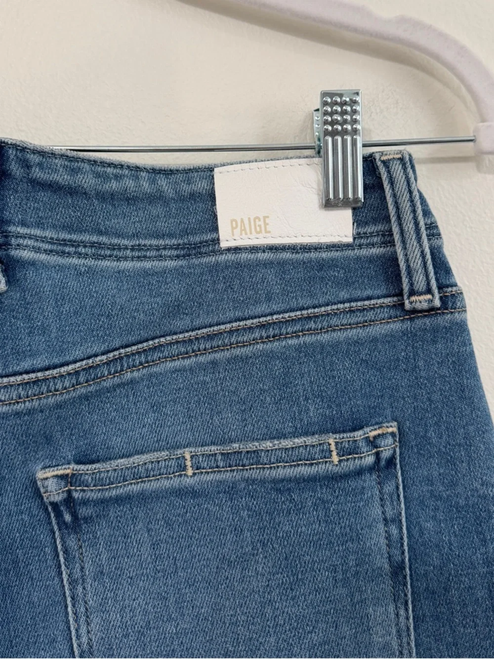 PAIGE Anessa Wide Leg Jeans Size 27 - Picture 8 of 9